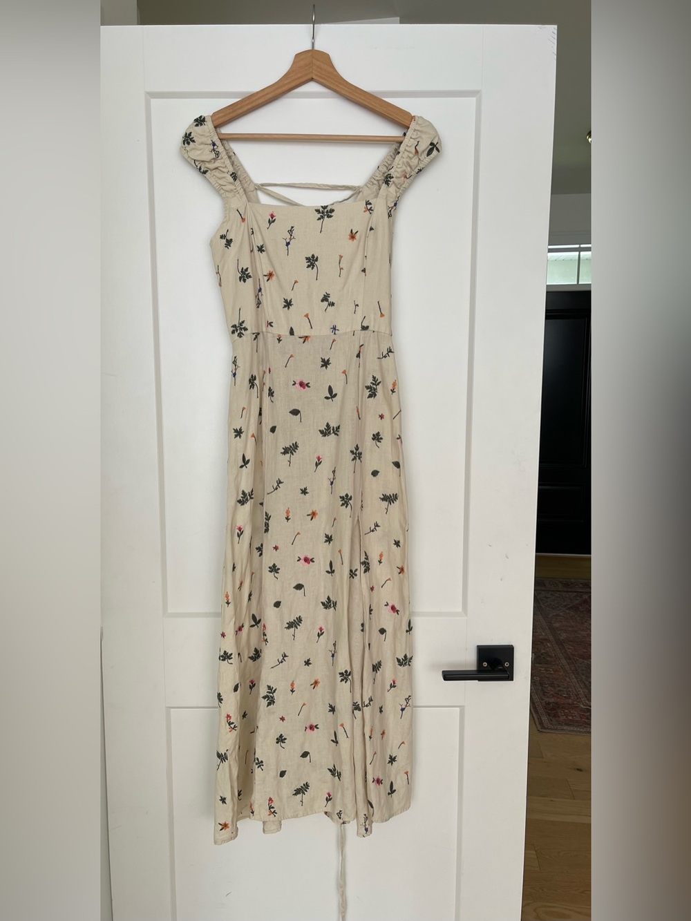 Zara 100% Linen Dress